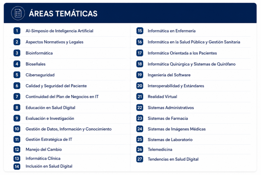 áreas temáticas