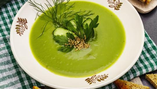 gazpacho de pepinos