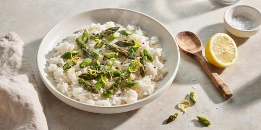 esparragos arroz